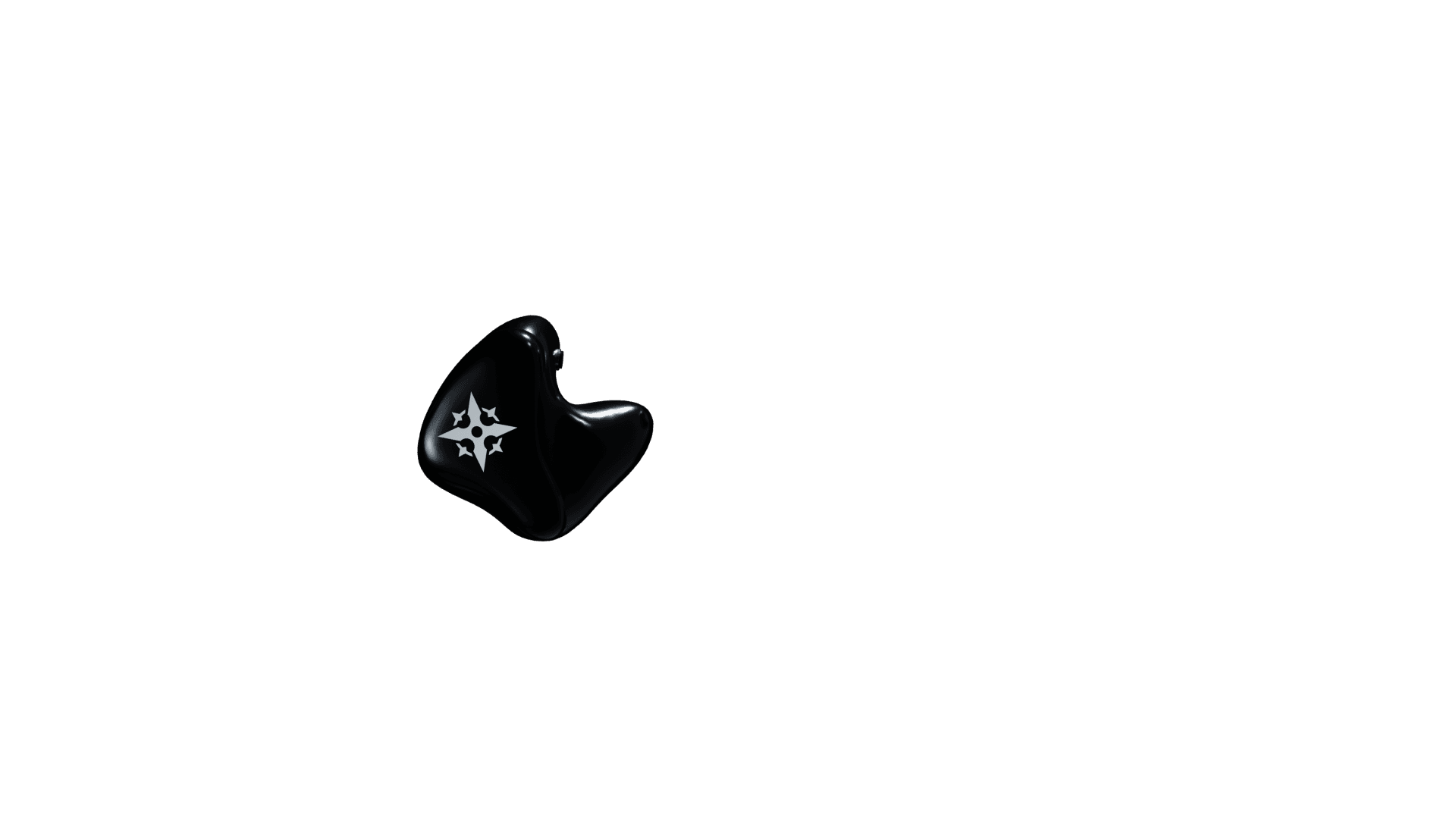 Shuriken in ear